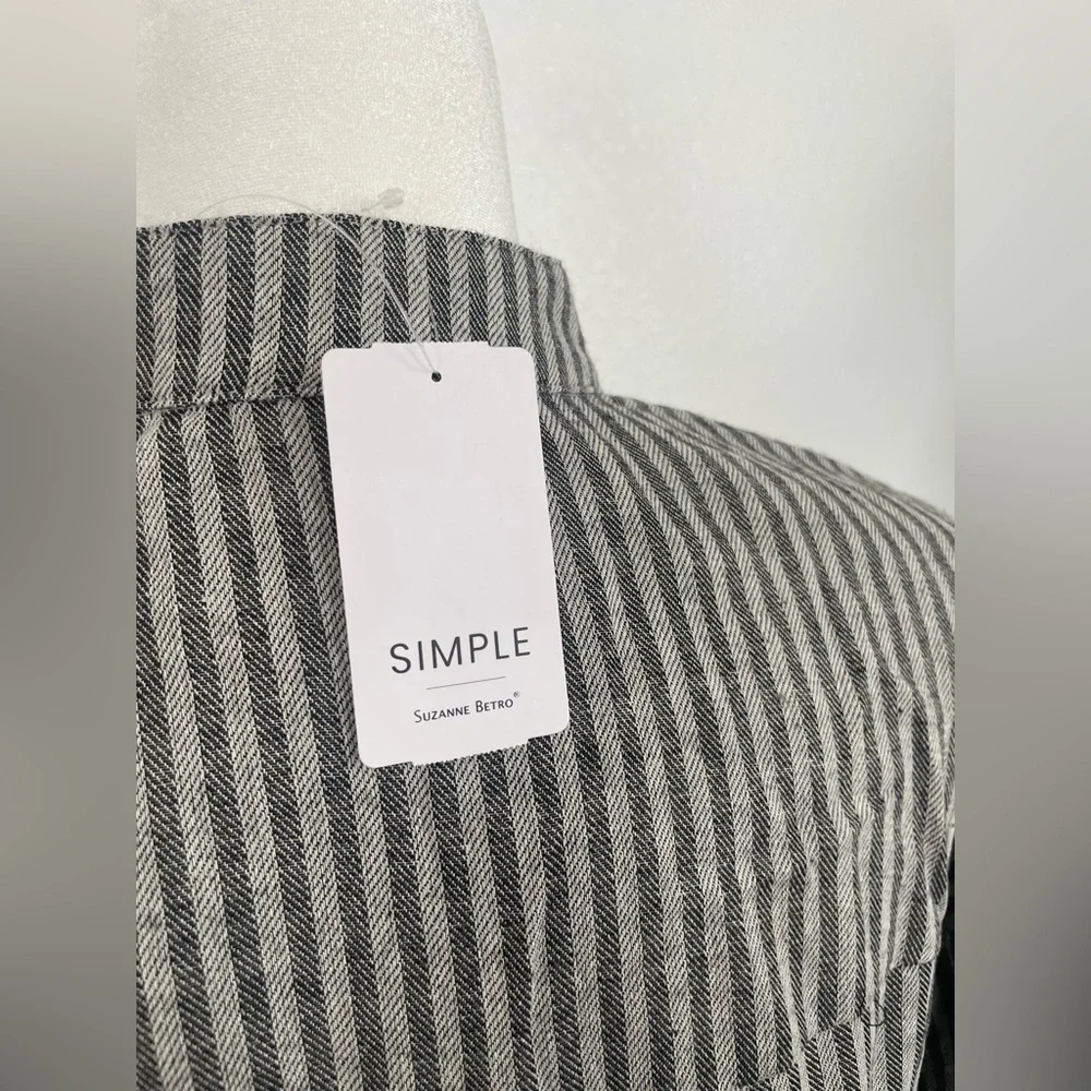 Suzanne Betro Shirt Jacket | Shacket | NWT | S - Picture 5 of 8